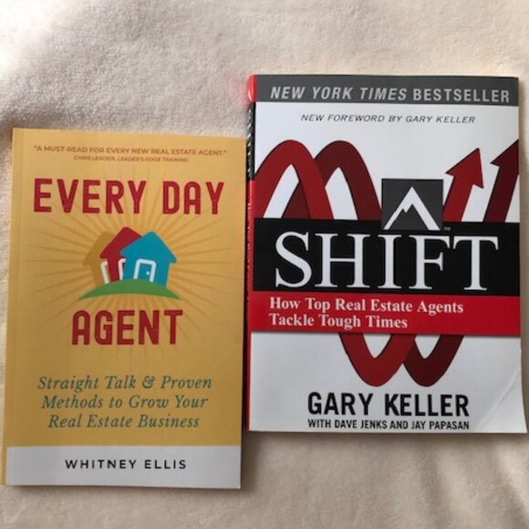 Shift & Every Day Agent: 2 books on Real Esates Sales New - Picture 1 of 3